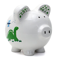 Child To Cherish® - Dinosaurs & Dragonflies Large Piggy Bank