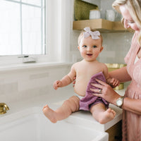 Copper Pearl 6 Ultra Soft Washcloths | Lily