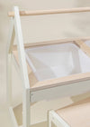 Coco Village Multifunction Wooden Art & Sensory Table With Stools