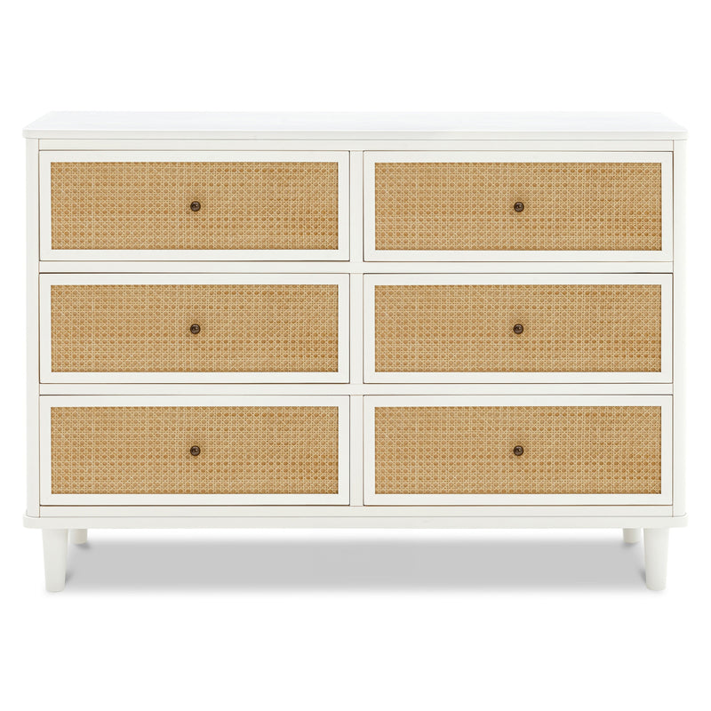 Namesake Marin with Cane 6 Drawer Dresser