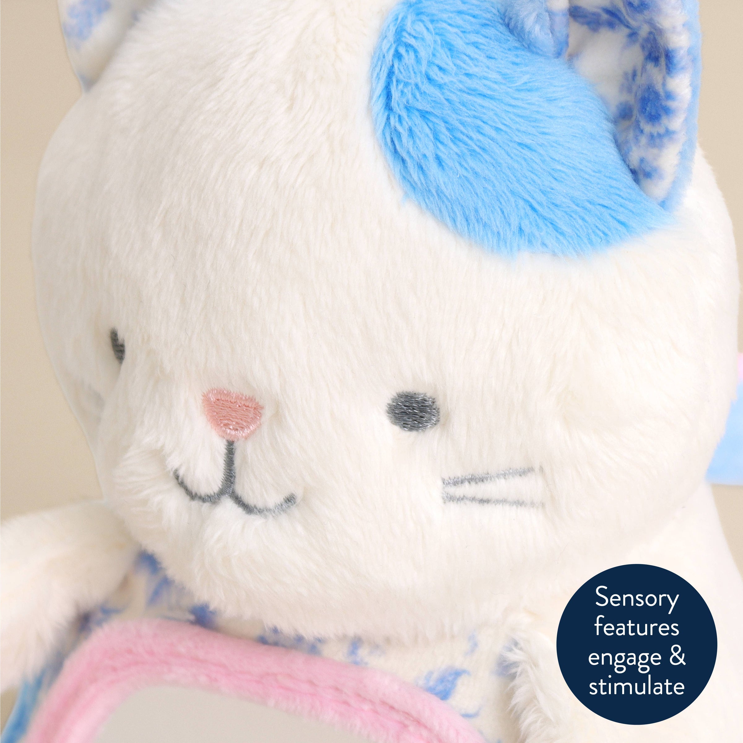 Itzy Ritzy Itzy Bitzy Mirror™ Sensory Tummy Time Mirror | Kitty