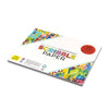 Bright Stripes IHeartArt Jr Recycled Newsprint Scribble Pad