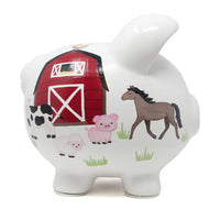 Child To Cherish® - Barnyard Large Piggy Bank