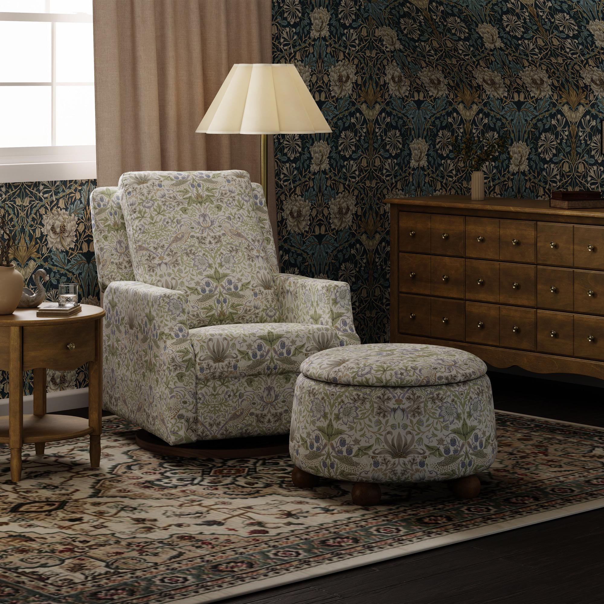 Morris & Co. x Namesake Tuffet Storage Ottoman