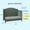 DaVinci Charlie 4-in-1 Convertible Crib