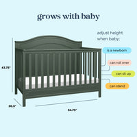 DaVinci Charlie 4-in-1 Convertible Crib