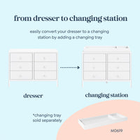 DaVinci Birdie 6-Drawer Dresser