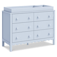 DaVinci Sammy Scallop 6-Drawer Dresser