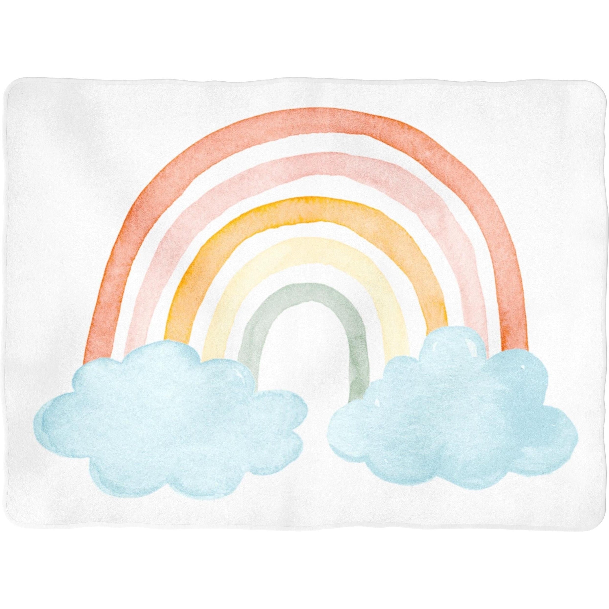 Sugar + Maple Backdrop Blanket | Primary Rainbow No Name