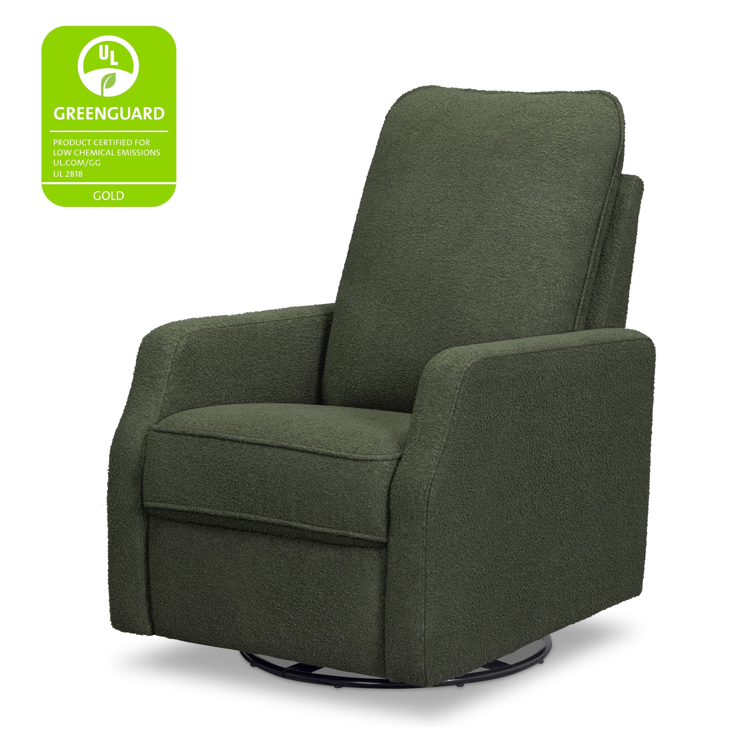 DaVinci Lucas Pillowback Swivel Recliner