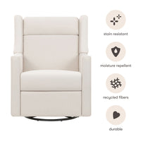 Babyletto Kiwi Deluxe Power Recliner & Swivel Glider with Heat and Massage