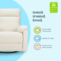 DaVinci Suzy Electronic Recliner and Swivel Glider | USB Charging Port