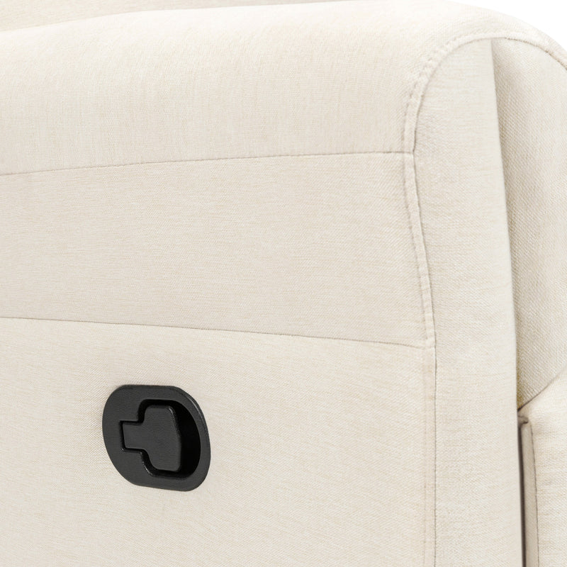 DaVinci Suzy Flex Recliner and Swivel Glider | Adjustable Headrest and Armrests