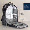 Itzy Ritzy Noir Boss Plus™ Backpack Diaper Bag