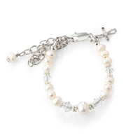 Cherished Moments - Baptism to Bride™  Baby Cross Bracelet Gift for Baby Girl