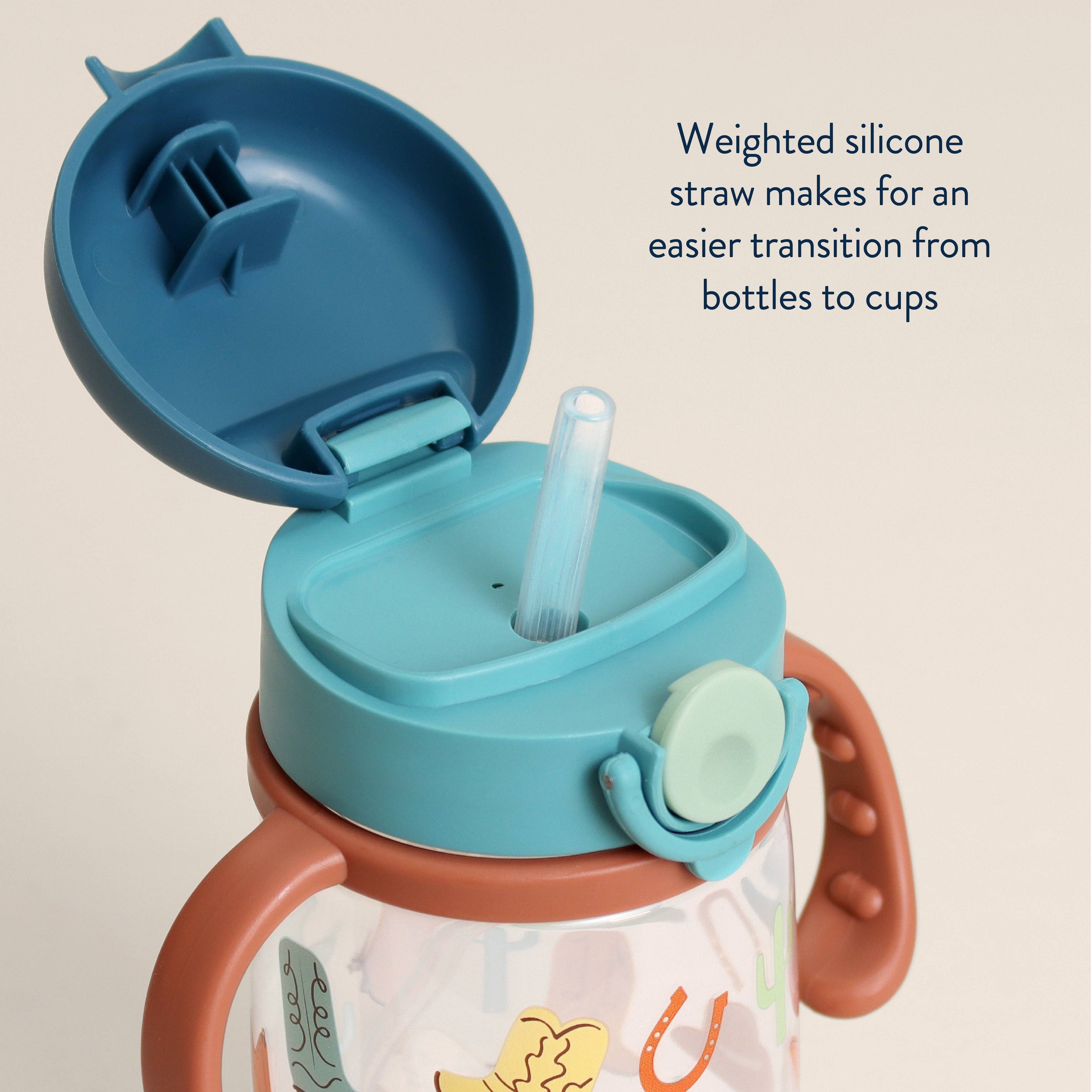 Itzy Ritzy -  Itzy Sips™ - Straw Cup With Snap-Close Lid