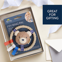 Itzy Ritzy Itzy Ring Pal™ Teething Ring with Plush Character
