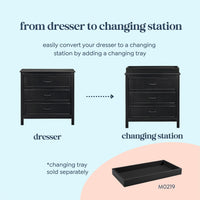 DaVinci Charlie 3-Drawer Dresser