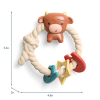 Itzy Ritzy Ritzy Rattle™ Silicone Teether Rattles