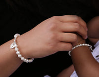 Cherished Moments - Mom and Me 2-Piece Bracelet Set Key To Heart Baby Bracelet
