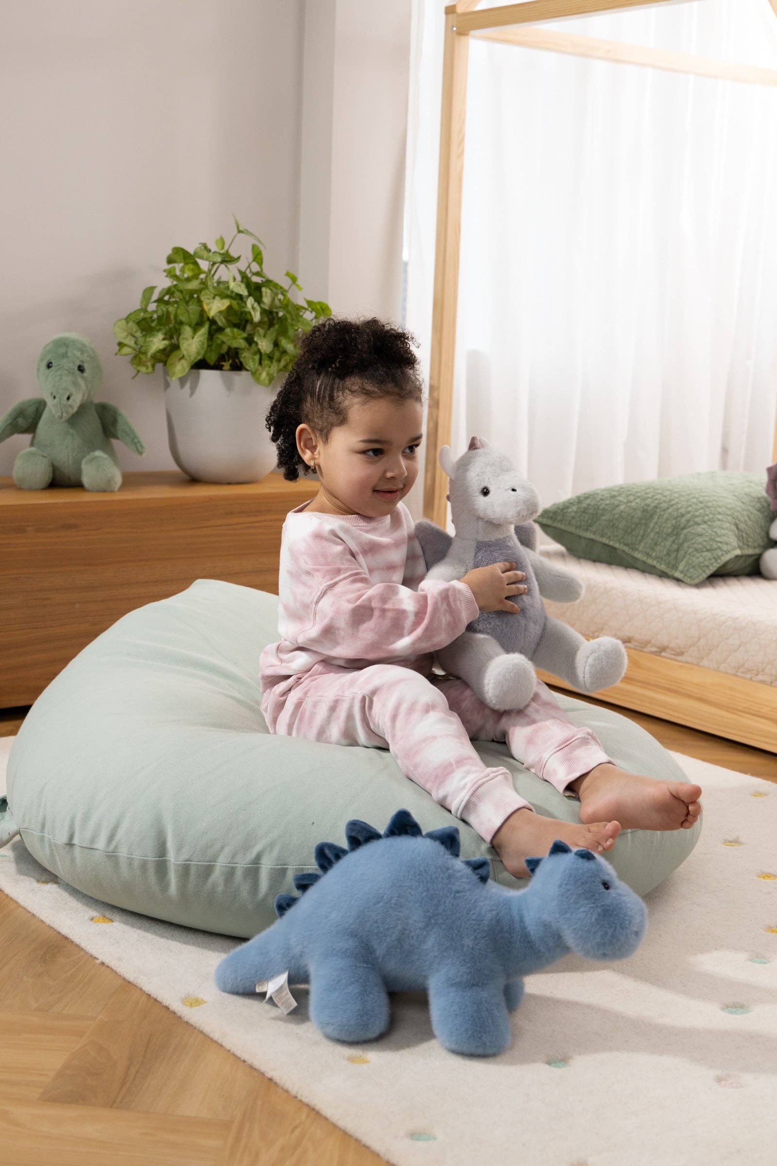 Coco Village - Dino Plush Toy - Blue Diplodocus