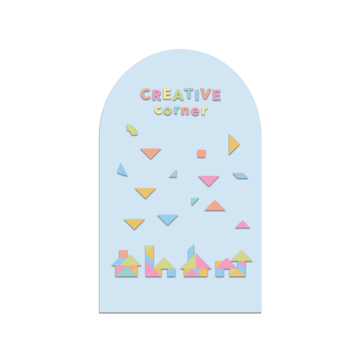 Cherrypick - Magic Playwall - ORIGINAL Arch Magnetic Wall Decal for Kids