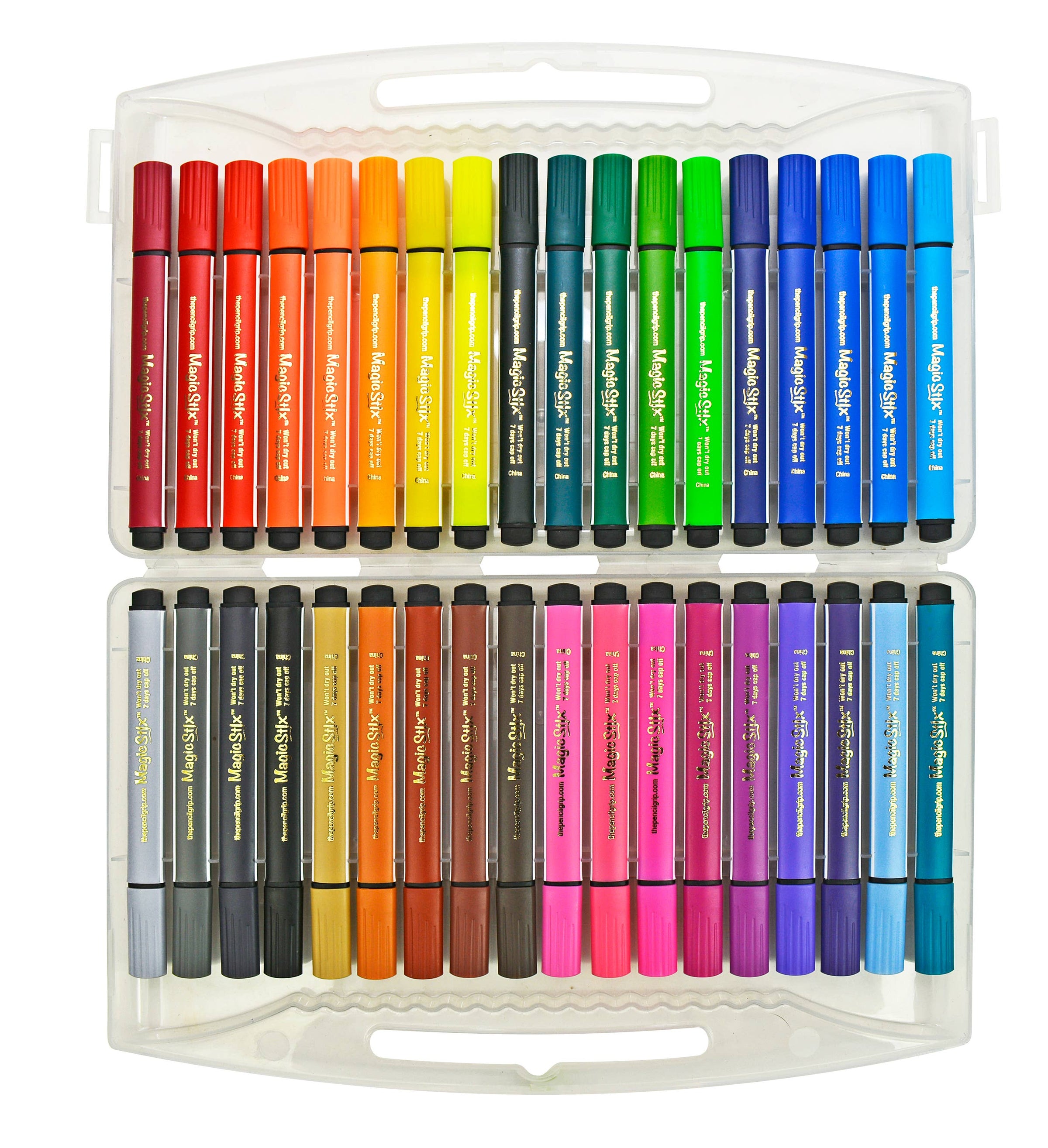 TPG Creations / The Pencil Grip - Magic Tri Stix 36 Color - Cap Off for 7 Days TPG-399