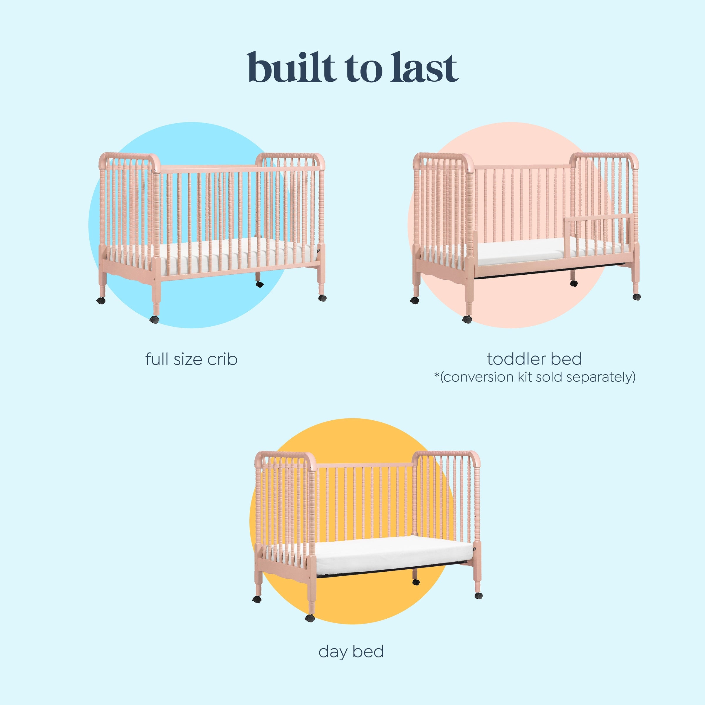 DaVinci Jenny Lind 3-in-1 Convertible Crib