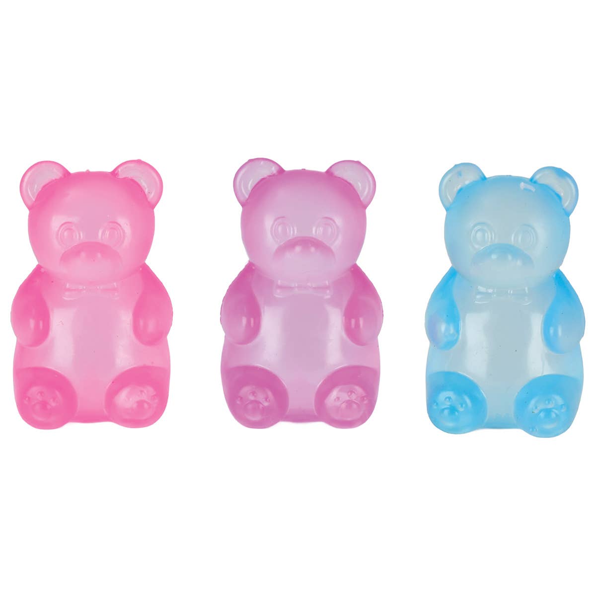 Iscream - Gummy Bear Squeeze Toy PDQ - 12 pieces