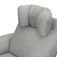 DaVinci Suzy Flex Recliner and Swivel Glider | Adjustable Headrest and Armrests