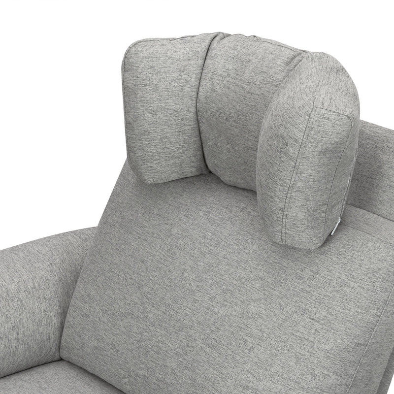 DaVinci Suzy Flex Recliner and Swivel Glider | Adjustable Headrest and Armrests