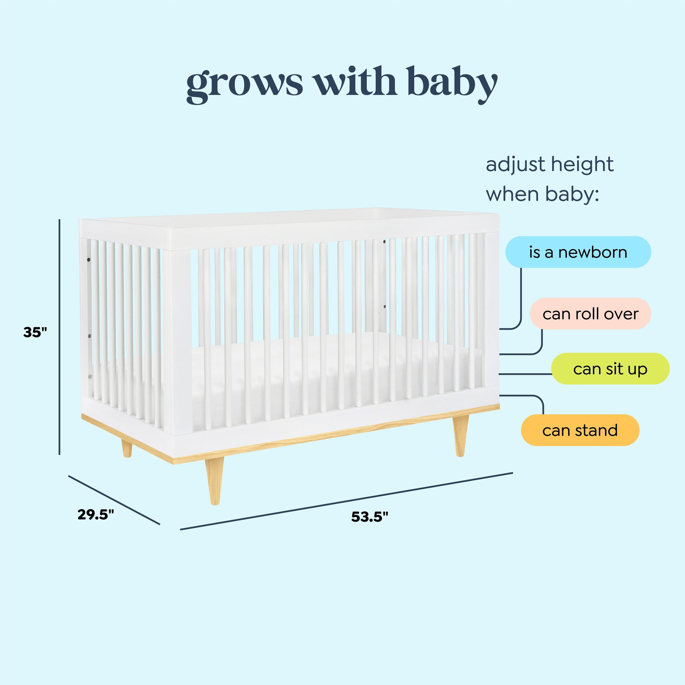 DaVinci Marley 3-in-1 Convertible Crib