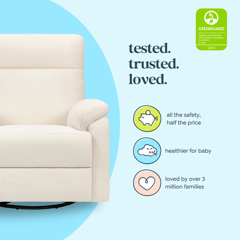 DaVinci Suzy Recliner and Swivel Glider