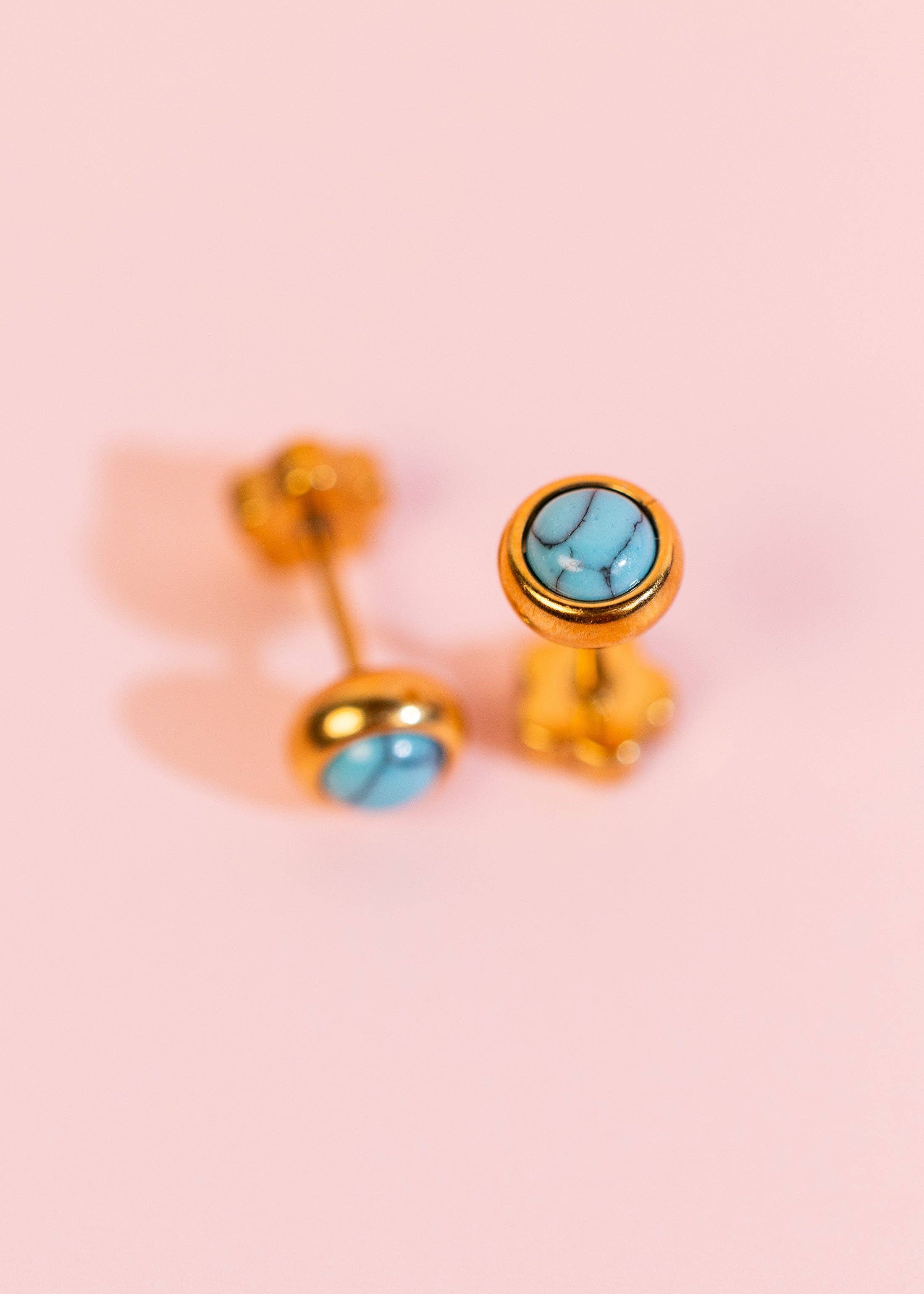 Pierced Co - Turquoise Stud