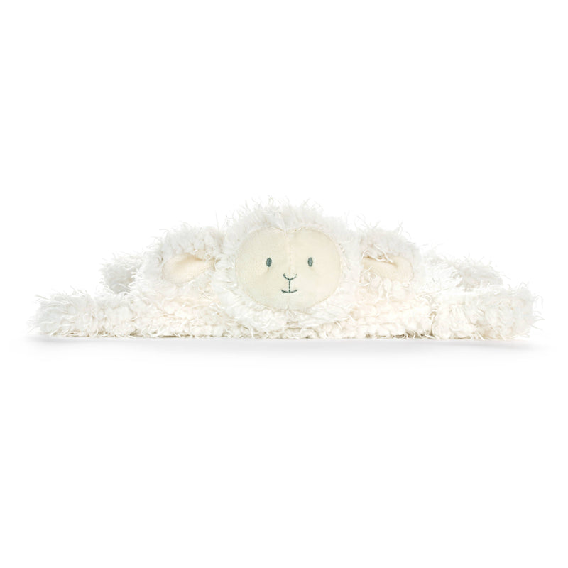 Demdaco Wrapped in Prayer Lamb Blankie -9x12in