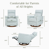 Morris & Co. x Namesake Willa Plus Power Glider Recliner w/ Power Headrest