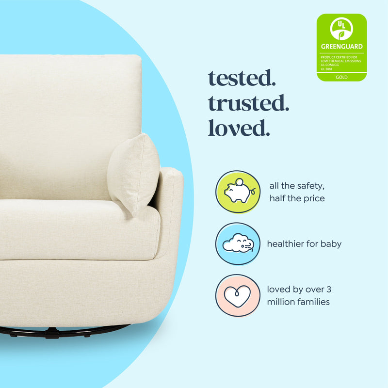 DaVinci Juno Swivel Glider