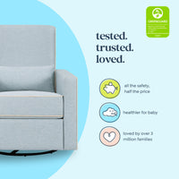 DaVinci Piper Recliner and Swivel Glider