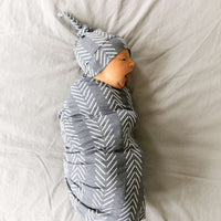 Copper Pearl Knit Swaddle Blanket | Canyon