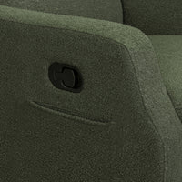 DaVinci Lucas Pillowback Swivel Recliner