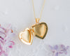 Cherished Moments 14K Gold-Plated Heart Locket for Little Girls and Kids: 14 inch