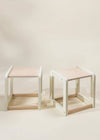 Coco Village Multifunction Wooden Art & Sensory Table With Stools