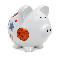 Child To Cherish® - All Sports Large Piggy Bank