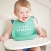 Bella Tunno Love Grandma Wonder Bib: Green