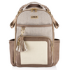 Itzy Ritzy Vanilla Latte Boss Plus Backpack Diaper Bag