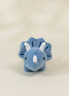Coco Village Dino Plush Toy | Blue Triceratops
