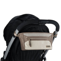 Itzy Ritzy Vanilla Latte Travel Stroller Caddy