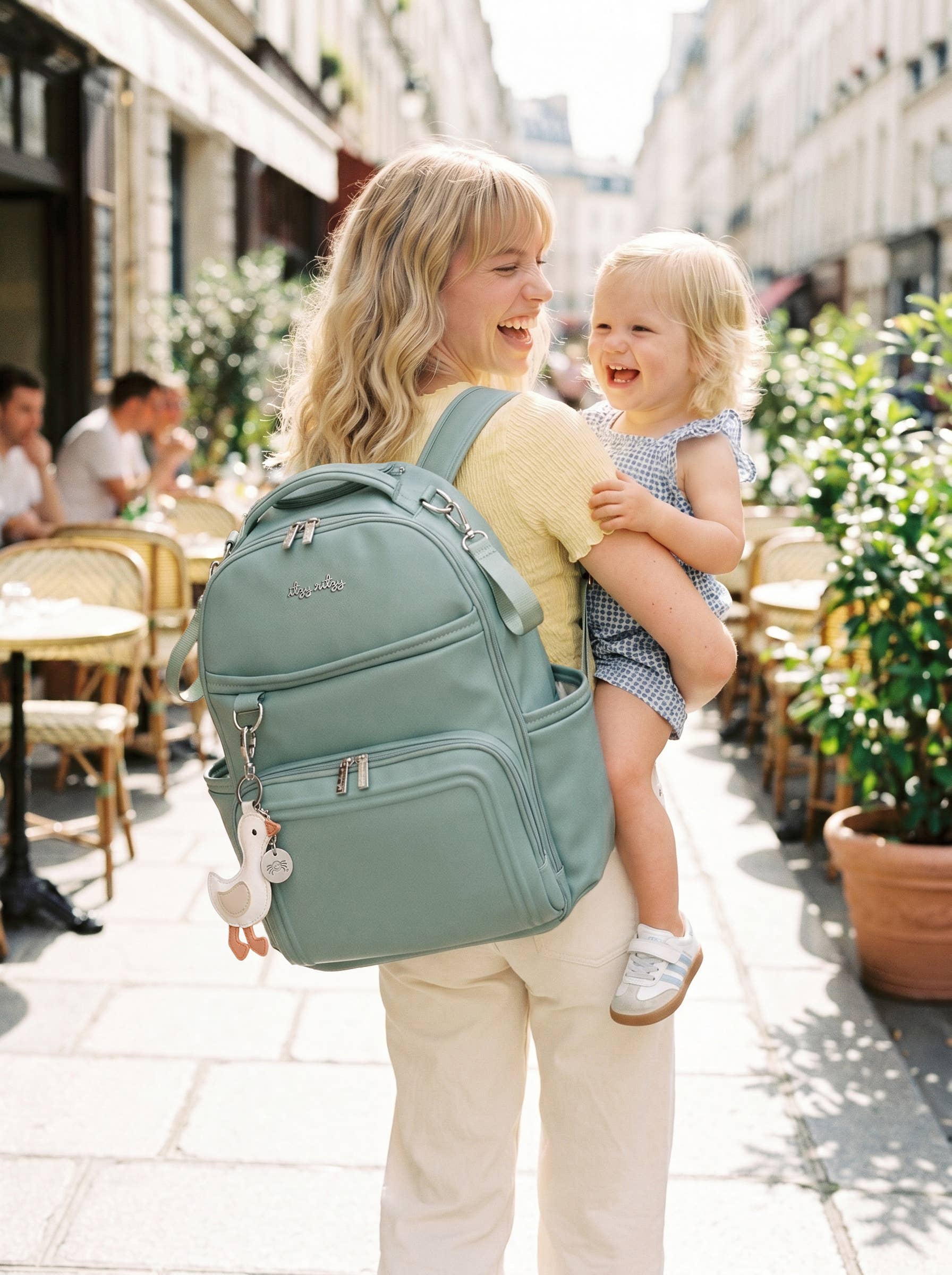 Itzy Ritzy Silly Goose Boss Plus™ Backpack Diaper Bag