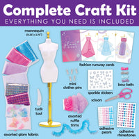 Faber-Castell / Creativity for Kids - Designed By You Glam Fashion Design Studio Craft Kit