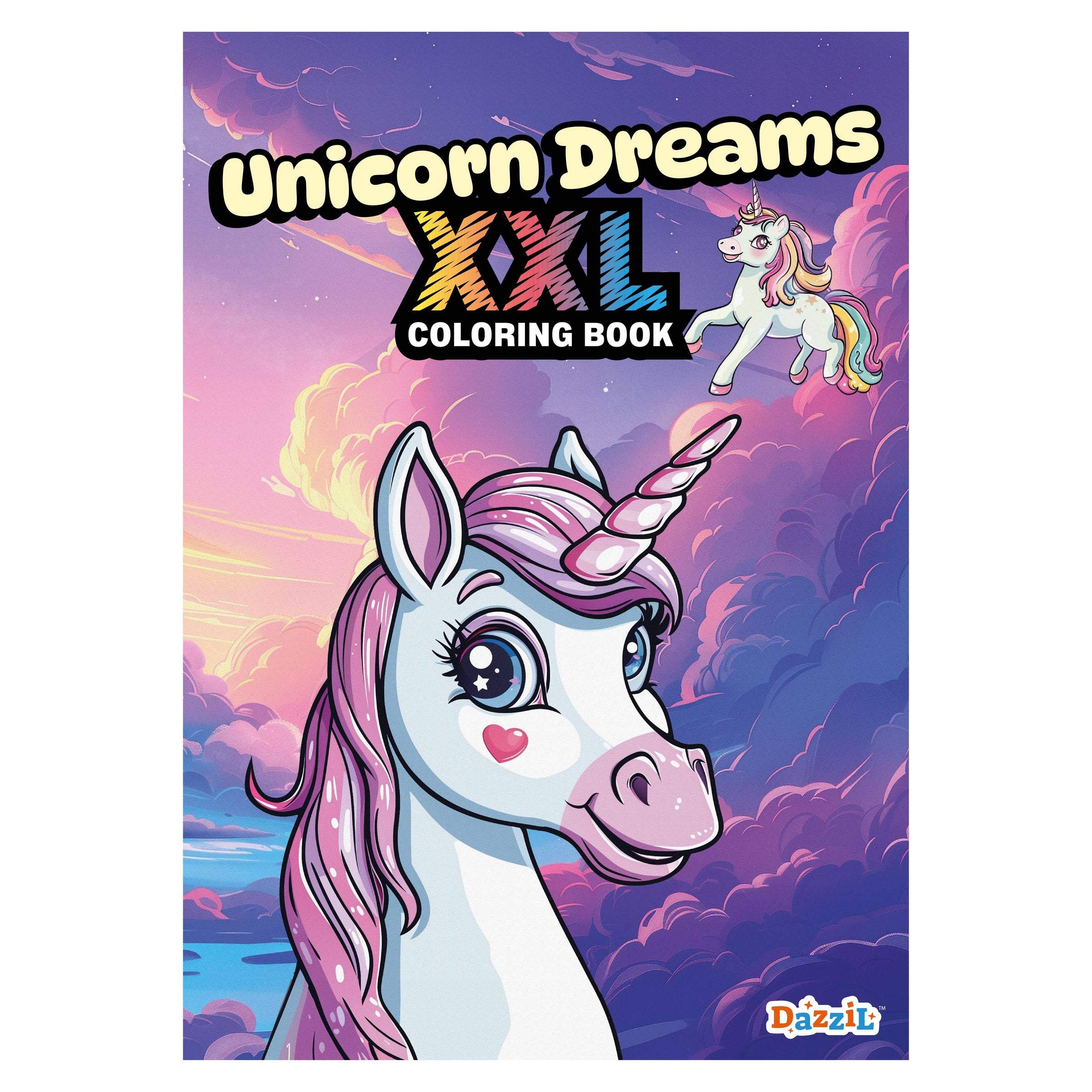 Nova Toys LLC - Unicorn Dreams - XXL Coloring Book